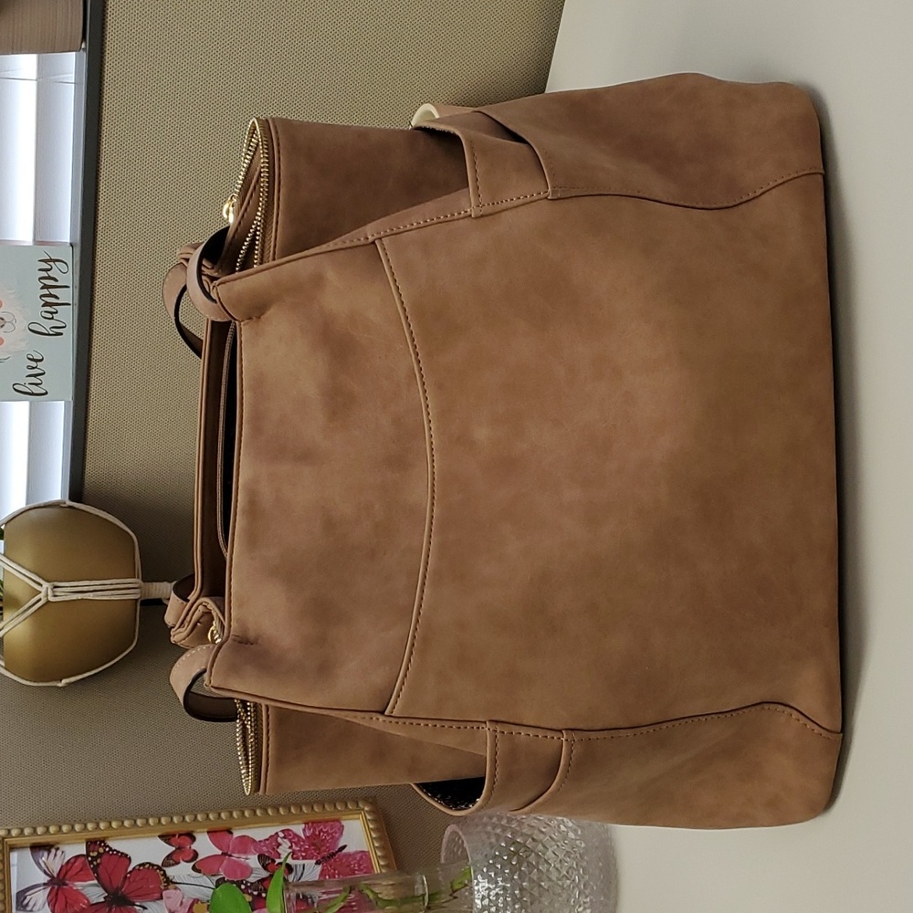 Everyday Tan Tote Bag for Women - Classic Carryall